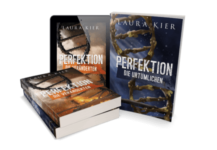 Perfektion - Die Veränderten und Die Ursprünglichen von Laura Kier Cover Mockup